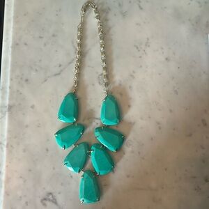 Kendra Scott Harlow Necklace - Teal-Green